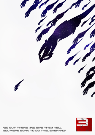 Illustration for article titled This Collection of Mass Effect Prints Makes For Fancy Wallpaper
